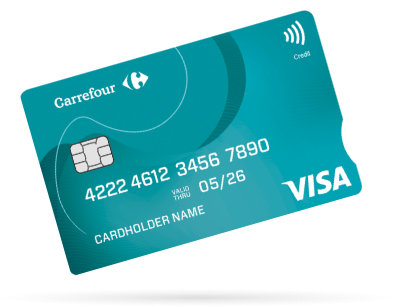 La carte Visa de Carrefour BASIC