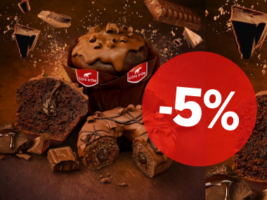 -5% sur les muffins et donuts Côte d'Or