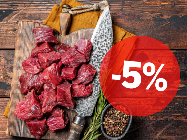 -5% sur le gibier