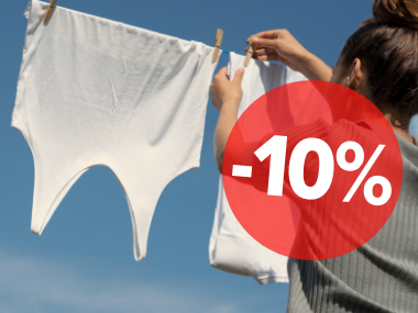 -10% sur les compléments lessive (blanchiment, détachants)